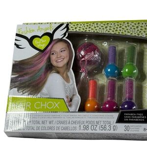 Fashion Angels Hair Chox Set temporary hair color Includes 5 colors Choc 30 hair
